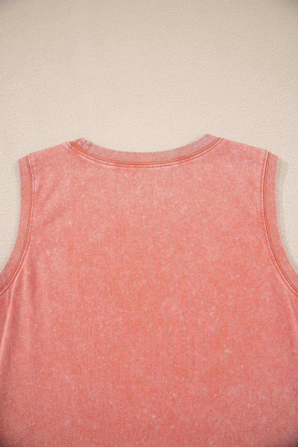 Phalaenopsis Mineral Wash Tank Mini Dress with Pockets