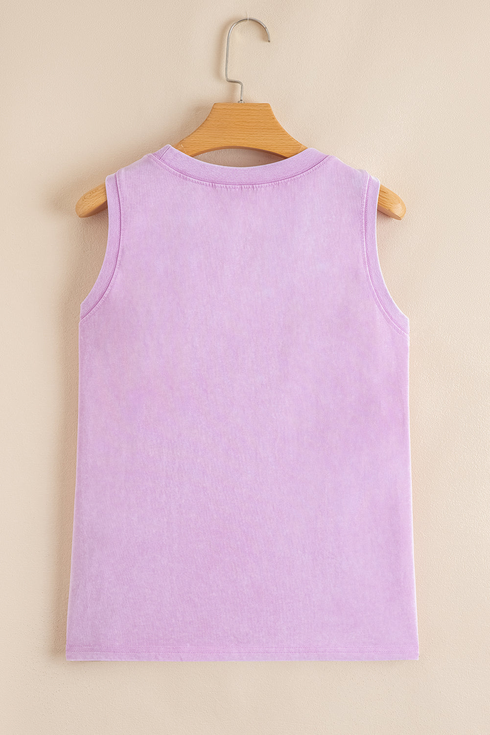Phalaenopsis Mineral Wash Patched Chest Pocket Casual Tank Top NY