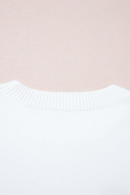 Light Grey See You Cowboy Embroidered Western Graphic Sweater