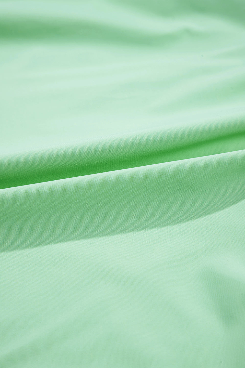 Light Green Drawstring High Waist Lined Tennis Skorts