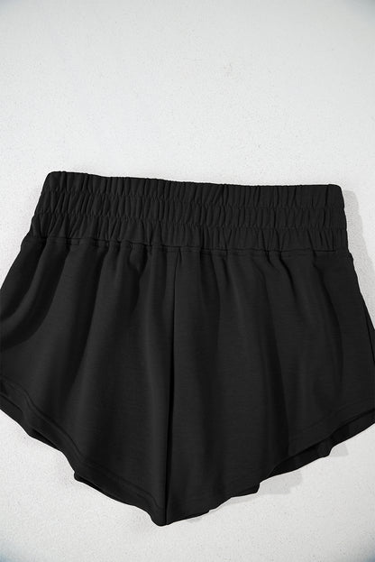 Blossom 2pcs Cropped Tee and Ruffle High Waist Skort Set