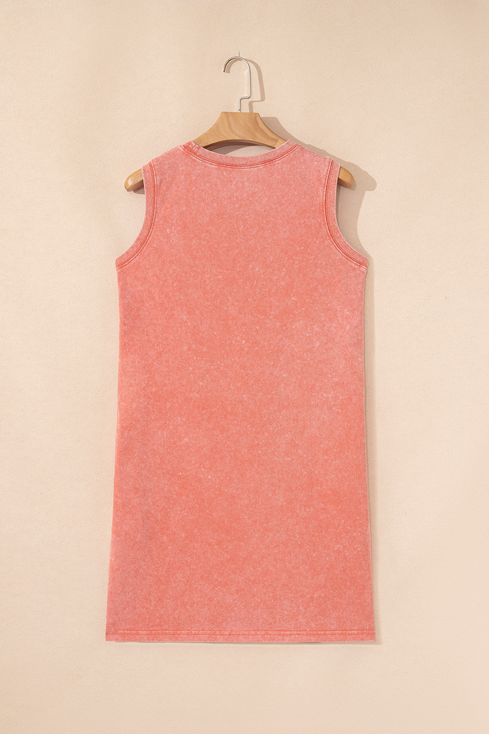 Phalaenopsis Mineral Wash Tank Mini Dress with Pockets